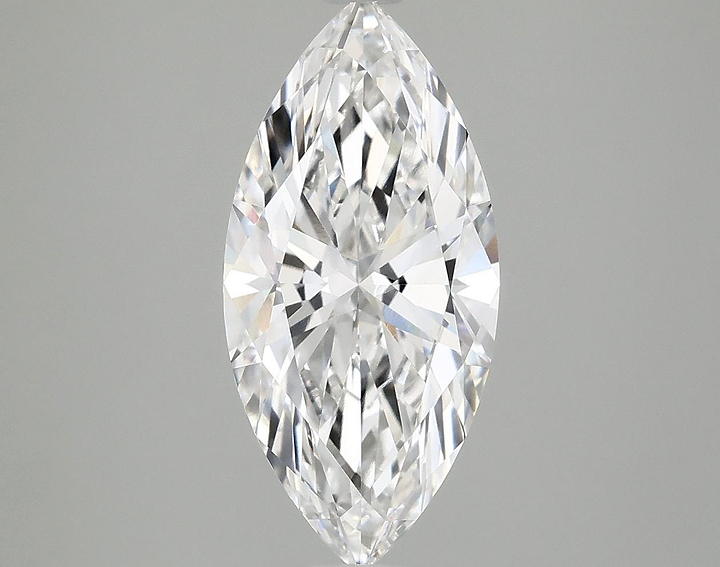 2.51 Carat Marquise Shaped Excellent Cut VVS2 IGI Certified Lab Grown Diamond