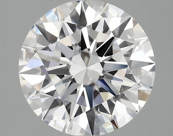 2.57 Carat Round Shaped Ideal Cut VVS2 IGI Certified Lab Grown Diamond