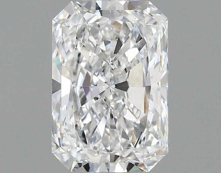 0.98 Carat Radiant Shaped Ideal Cut VVS2 IGI Certified Lab Grown Diamond