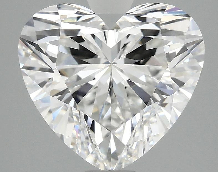 3.1 Carat Heart Shaped Excellent Cut VVS2 IGI Certified Lab Grown Diamond