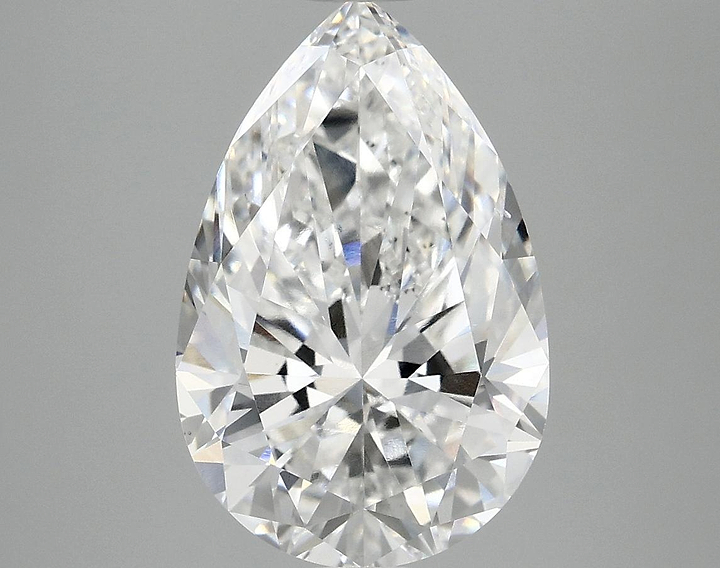 4.0 Carat Pear Shaped Excellent Cut VS2 IGI Certified Lab Grown Diamond