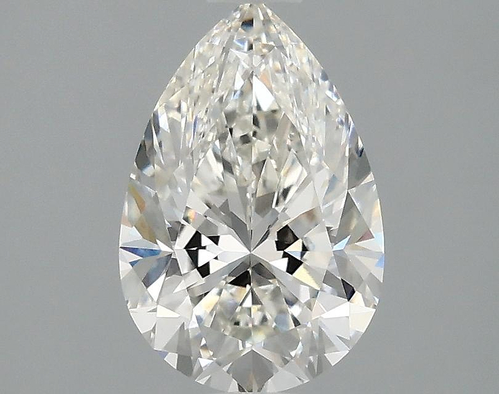 1.5 Carat Pear Shaped Excellent Cut VVS2 IGI Certified Lab Grown Diamond