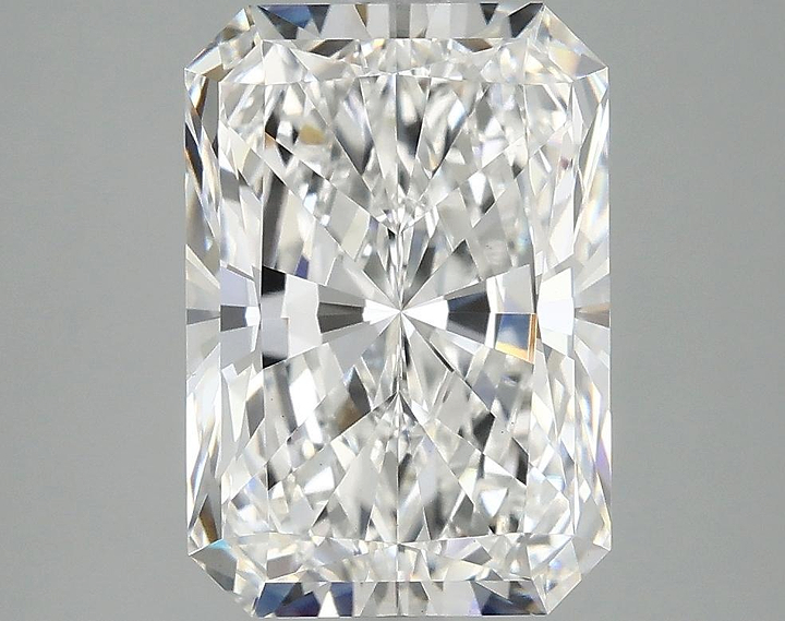 4.08 Carat Radiant Shaped Ideal Cut VVS2 IGI Certified Lab Grown Diamond