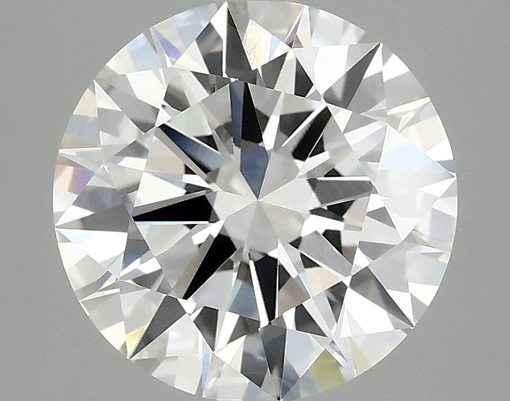 3.01 Carat Round Shaped Excellent Cut VVS2 IGI Certified Lab Grown Diamond