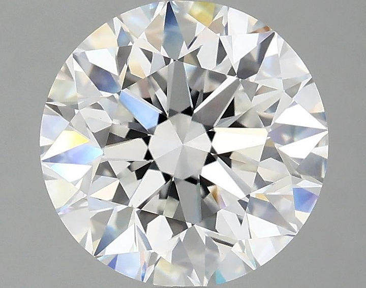 2.57 Carat Round Shaped Excellent Cut VVS2 IGI Certified Lab Grown Diamond