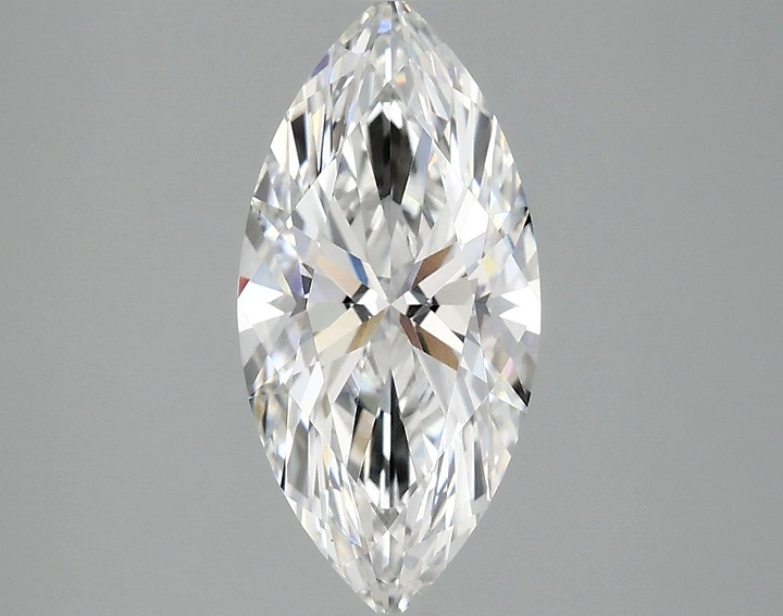 1.82 Carat Marquise Shaped Excellent Cut VVS2 IGI Certified Lab Grown Diamond
