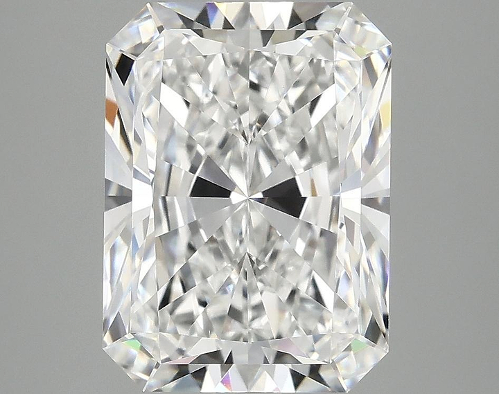 4.09 Carat Radiant Shaped Excellent Cut VVS2 IGI Certified Lab Grown Diamond