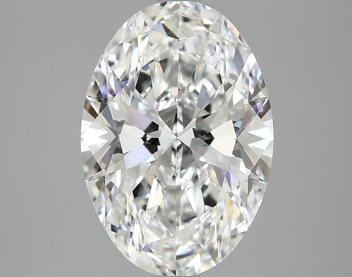 3.09 Carat Oval Shaped Ideal Cut VVS2 IGI Certified Lab Grown Diamond