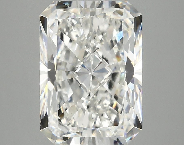 3.55 Carat Radiant Shaped Ideal Cut VVS2 IGI Certified Lab Grown Diamond