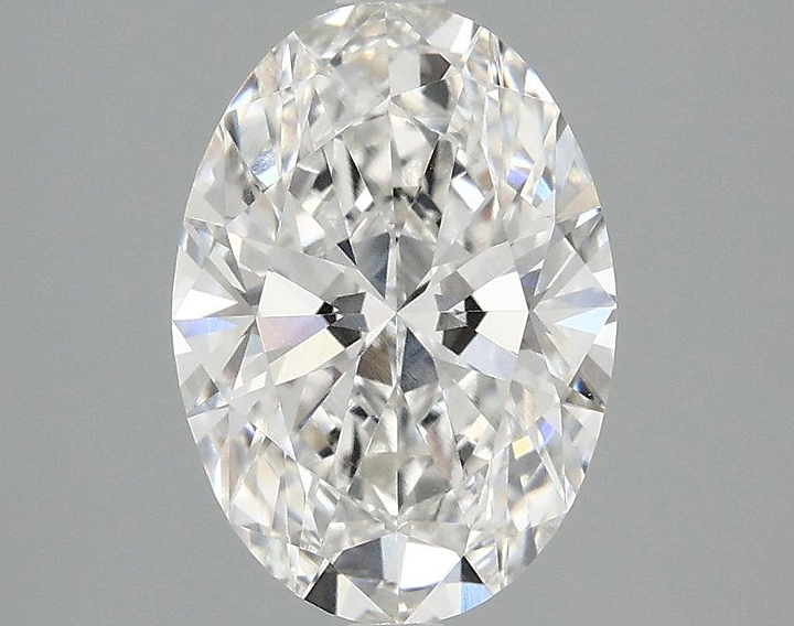 2.09 Carat Oval Shaped Ideal Cut VVS2 IGI Certified Lab Grown Diamond