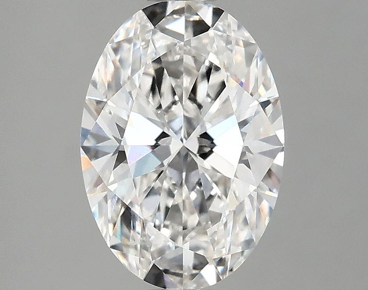 2.02 Carat Oval Shaped Ideal Cut VVS2 IGI Certified Lab Grown Diamond