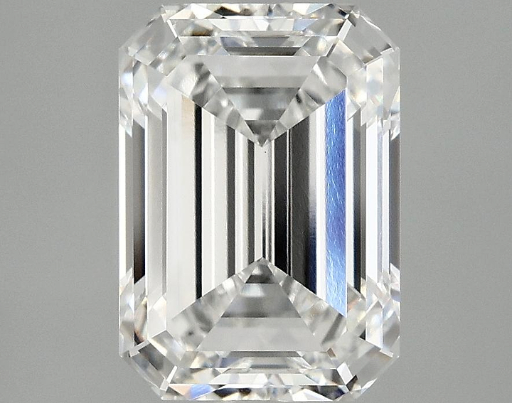 3.25 Carat Emerald Shaped Ideal Cut VVS2 IGI Certified Lab Grown Diamond