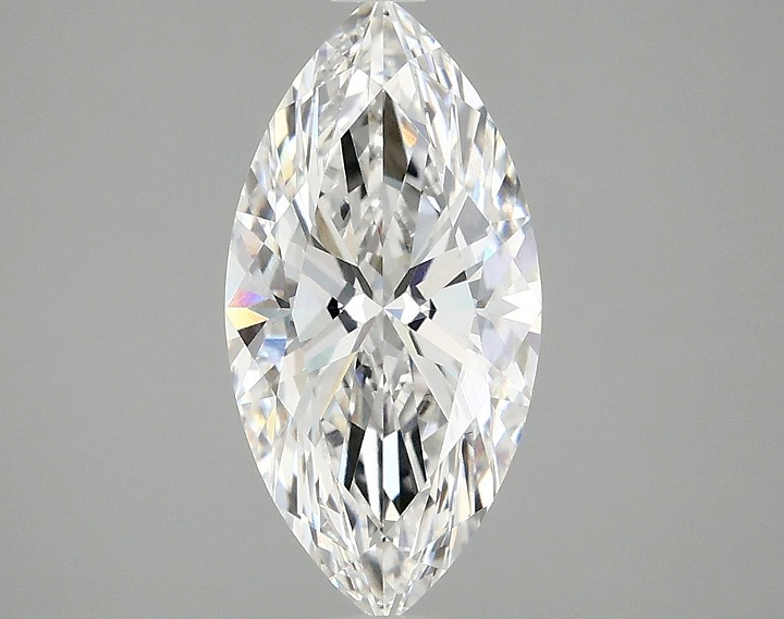 2.04 Carat Marquise Shaped Ideal Cut VVS2 IGI Certified Lab Grown Diamond
