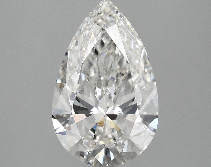 2.01 Carat Pear Shaped Ideal Cut VS2 IGI Certified Lab Grown Diamond