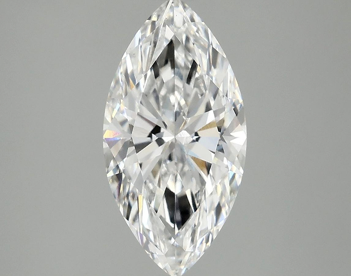 2.51 Carat Marquise Shaped Very Good Cut VS2 IGI Certified Lab Grown Diamond