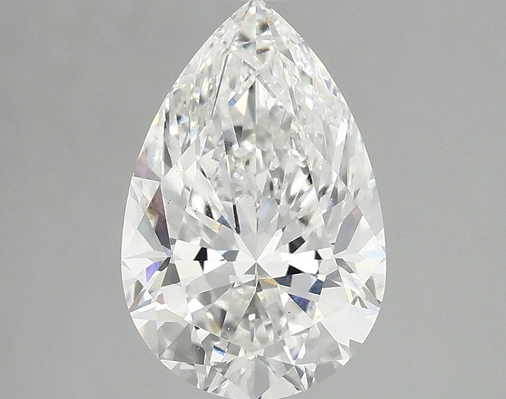 2.03 Carat Pear Shaped Excellent Cut VS2 IGI Certified Lab Grown Diamond