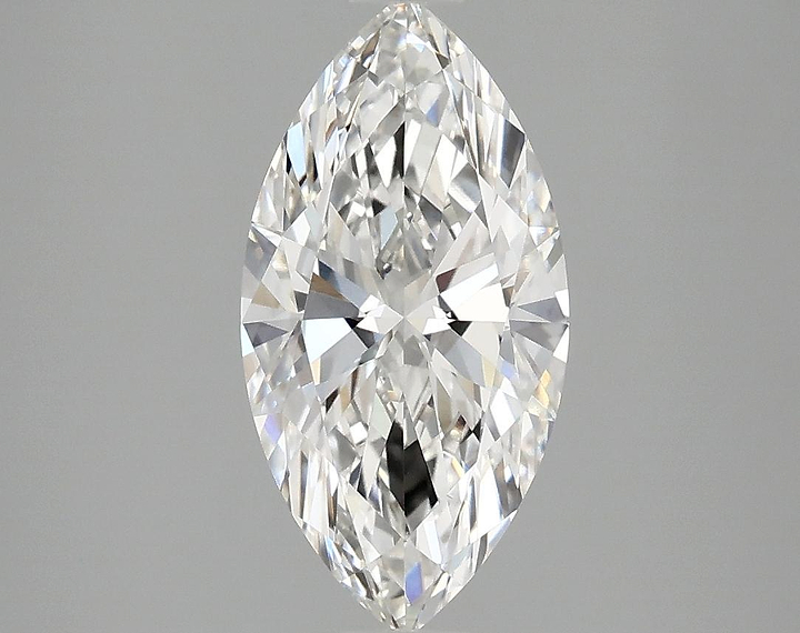 1.97 Carat Marquise Shaped Ideal Cut VVS2 IGI Certified Lab Grown Diamond
