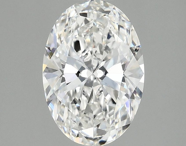 1.48 Carat Oval Shaped Ideal Cut VVS2 IGI Certified Lab Grown Diamond