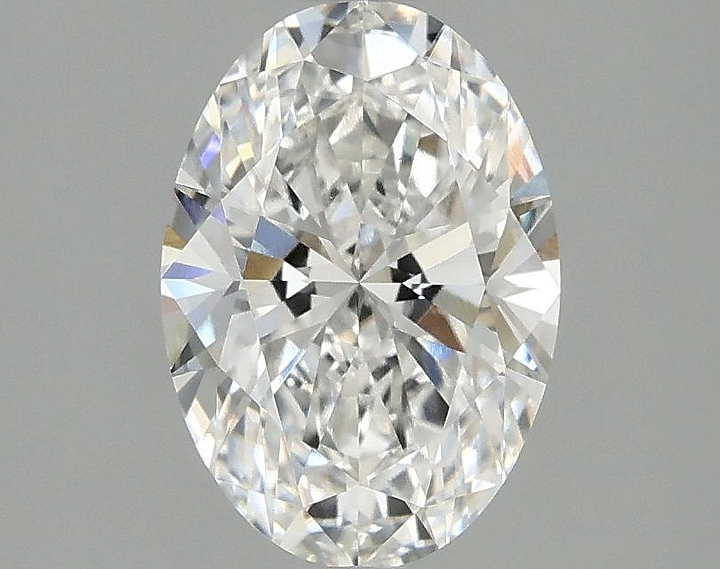 1.55 Carat Oval Shaped Ideal Cut VVS2 IGI Certified Lab Grown Diamond
