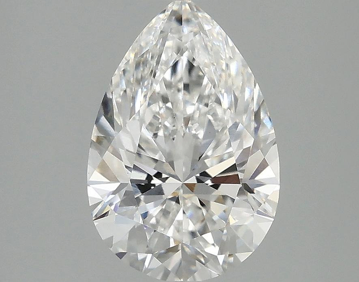 2.02 Carat Pear Shaped Excellent Cut VS1 IGI Certified Lab Grown Diamond