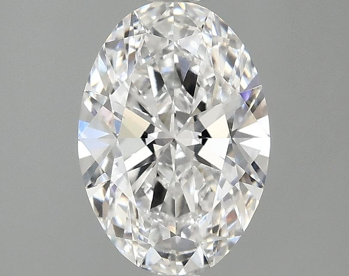 1.53 Carat Oval Shaped Ideal Cut VVS2 IGI Certified Lab Grown Diamond