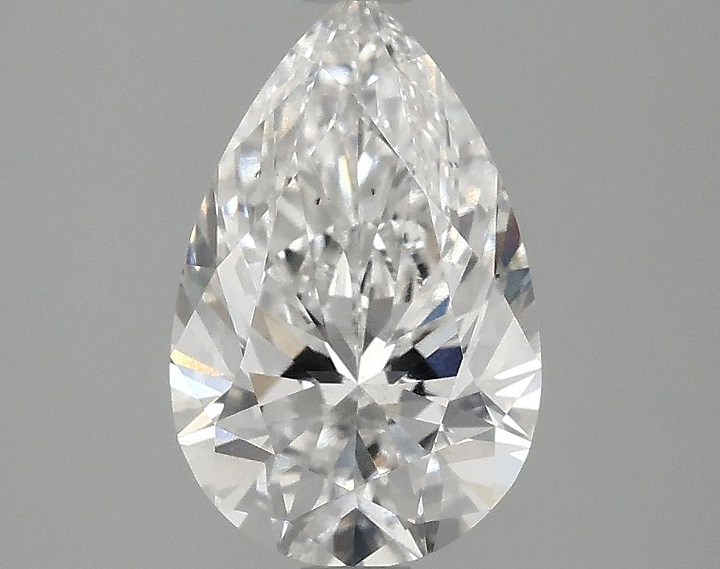 2.1 Carat Pear Shaped Ideal Cut SI1 IGI Certified Lab Grown Diamond