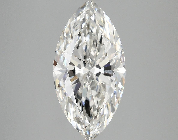 2.58 Carat Marquise Shaped Ideal Cut VVS2 IGI Certified Lab Grown Diamond