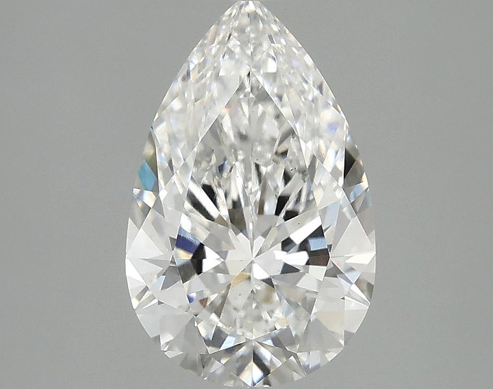 2.01 Carat Pear Shaped Ideal Cut VS1 IGI Certified Lab Grown Diamond