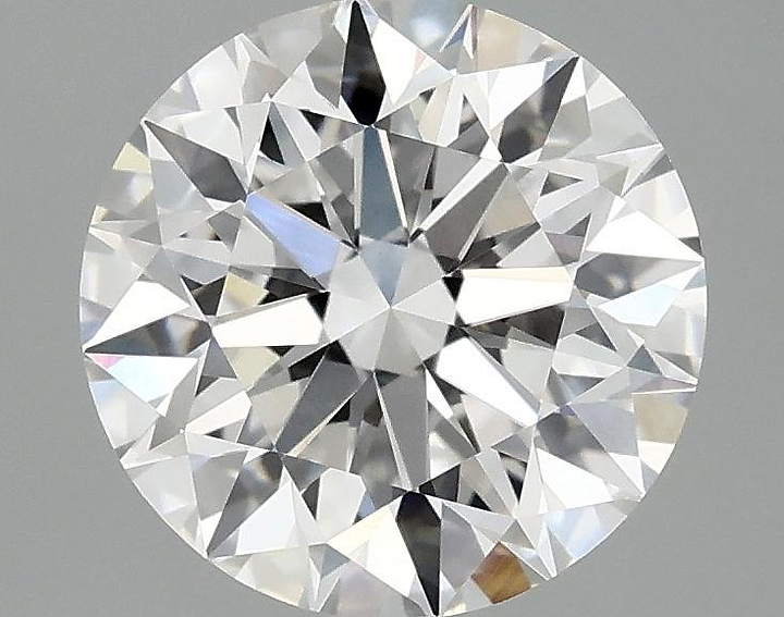 2.58 Carat Round Shaped Excellent Cut VVS2 IGI Certified Lab Grown Diamond