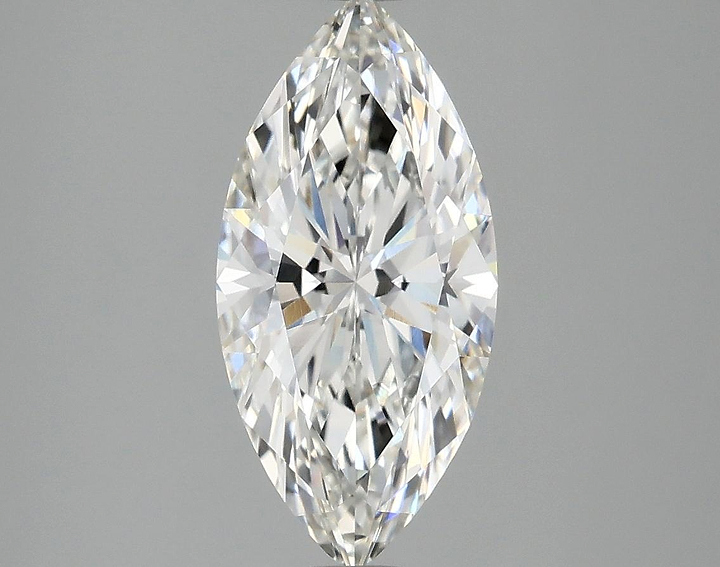 2.09 Carat Marquise Shaped Excellent Cut VVS1 IGI Certified Lab Grown Diamond