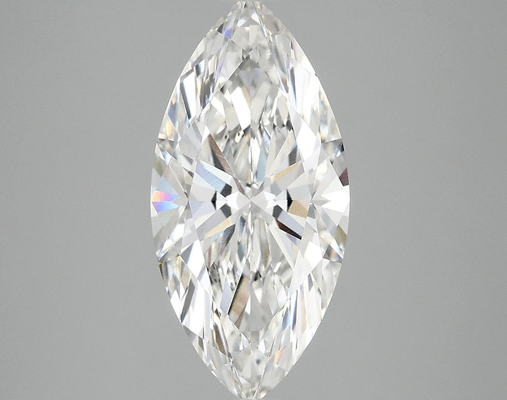 3.02 Carat Marquise Shaped Excellent Cut VVS2 IGI Certified Lab Grown Diamond