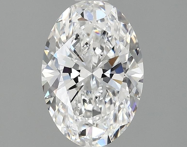 1.48 Carat Oval Shaped Ideal Cut VVS2 IGI Certified Lab Grown Diamond