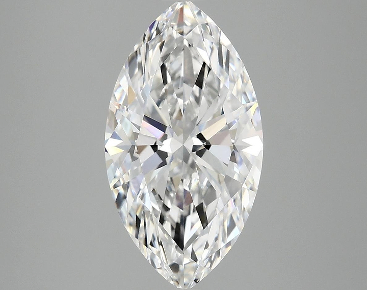 3.02 Carat Marquise Shaped Excellent Cut VVS2 IGI Certified Lab Grown Diamond