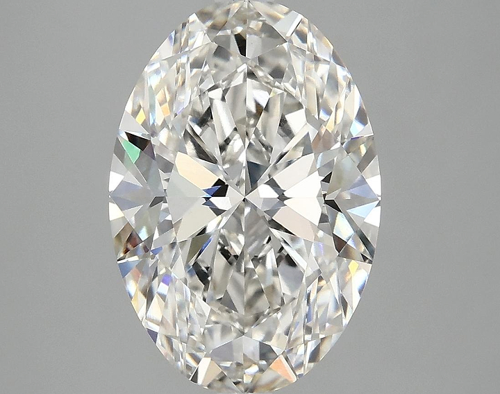 4.1 Carat Oval Shaped Ideal Cut VVS2 IGI Certified Lab Grown Diamond