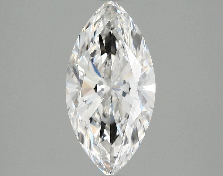 1.87 Carat Marquise Shaped Ideal Cut VVS2 IGI Certified Lab Grown Diamond