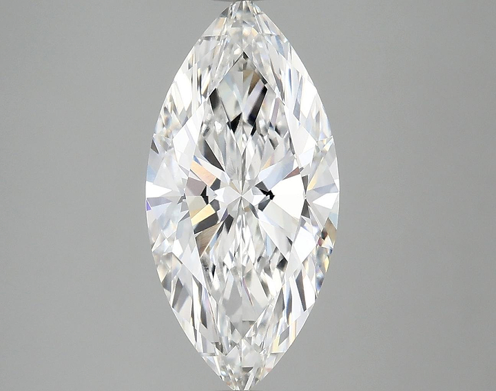 2.99 Carat Marquise Shaped Excellent Cut VVS2 IGI Certified Lab Grown Diamond