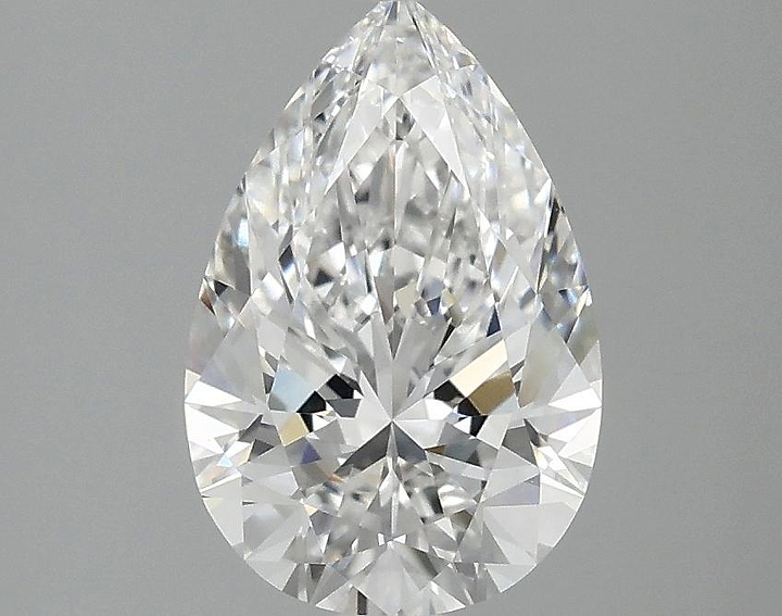 1.59 Carat Pear Shaped Excellent Cut VVS2 IGI Certified Lab Grown Diamond