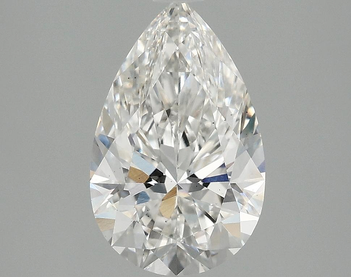 2.09 Carat Pear Shaped Ideal Cut VS2 IGI Certified Lab Grown Diamond