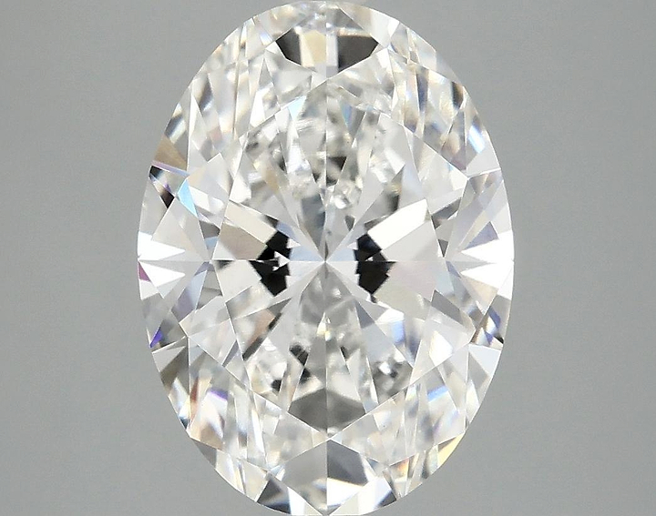 3.95 Carat Oval Shaped Ideal Cut VVS2 IGI Certified Lab Grown Diamond