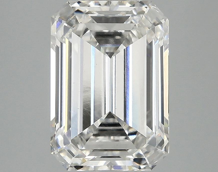 3.1 Carat Emerald Shaped Ideal Cut VS1 IGI Certified Lab Grown Diamond