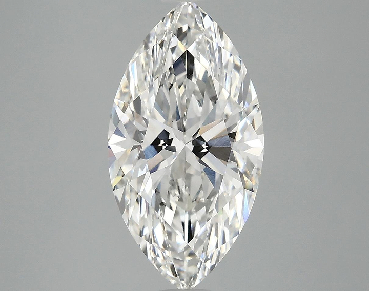 3.08 Carat Marquise Shaped Excellent Cut VS1 IGI Certified Lab Grown Diamond