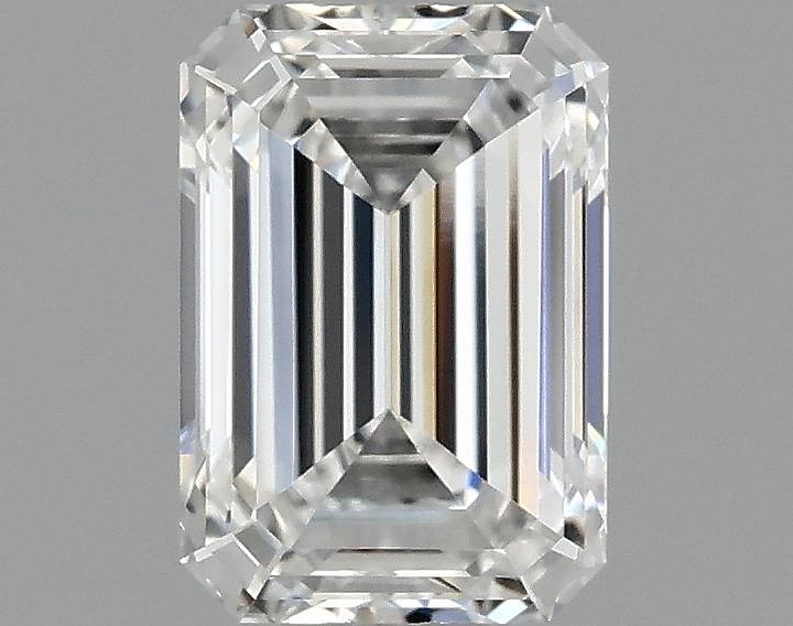 0.99 Carat Emerald Shaped Ideal Cut VVS2 IGI Certified Lab Grown Diamond