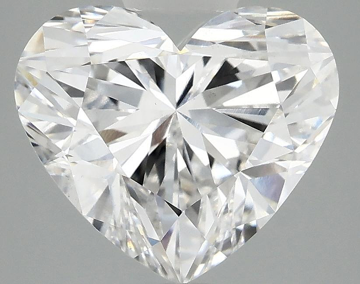 4.09 Carat Heart Shaped Ideal Cut VS1 IGI Certified Lab Grown Diamond