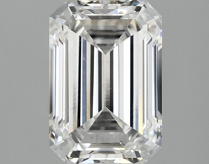 2.09 Carat Emerald Shaped Ideal Cut VS2 IGI Certified Lab Grown Diamond