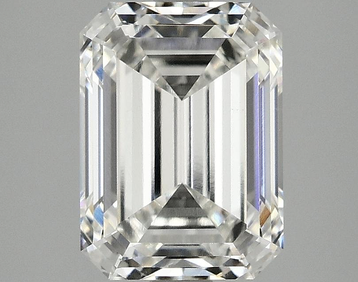 3.02 Carat Emerald Shaped Excellent Cut VS1 IGI Certified Lab Grown Diamond