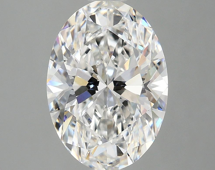 3.04 Carat Oval Shaped Ideal Cut VVS2 IGI Certified Lab Grown Diamond