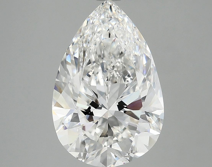 4.0 Carat Pear Shaped Excellent Cut VS2 IGI Certified Lab Grown Diamond