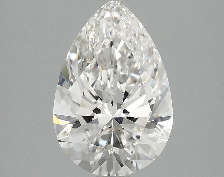 1.89 Carat Pear Shaped Excellent Cut VS1 IGI Certified Lab Grown Diamond
