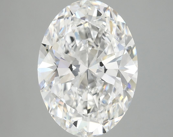 4.09 Carat Oval Shaped Excellent Cut VVS2 IGI Certified Lab Grown Diamond