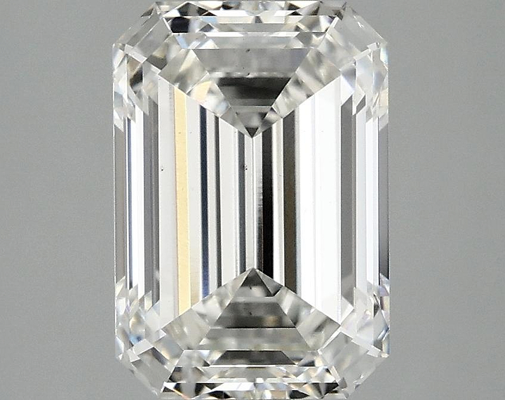 3.04 Carat Emerald Shaped Ideal Cut VS2 IGI Certified Lab Grown Diamond